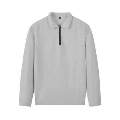 Completo Relax®️ da uomo con felpa in maglia Waffle e pantaloni Dritti