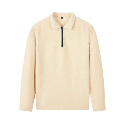 Completo Relax®️ da uomo con felpa in maglia Waffle e pantaloni Dritti