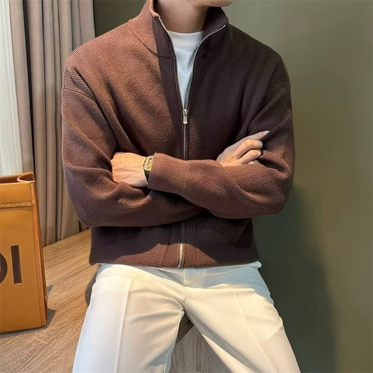 FRANZIS®️ – Cardigan con zip frontale